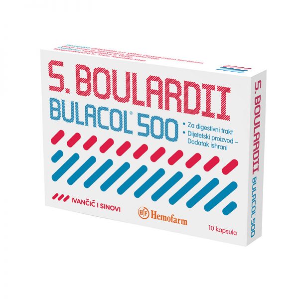 Saccharomyces boulardii Bulacol 500 probiot