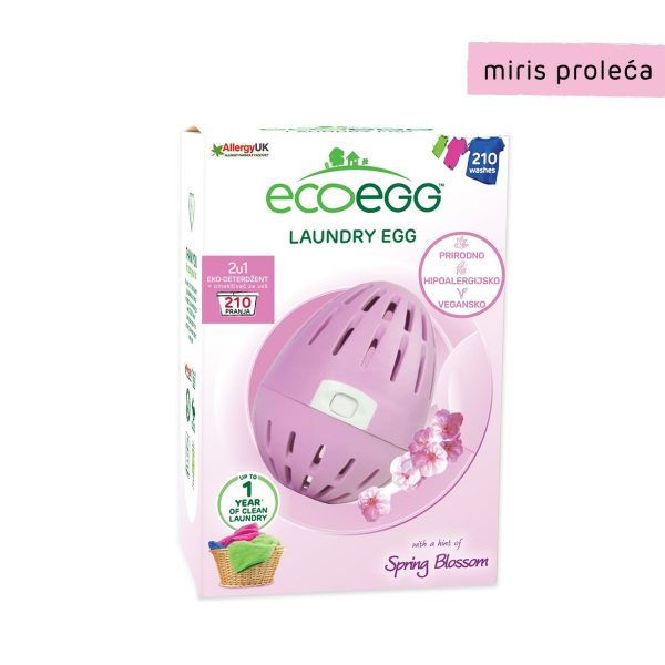 ECOEGG 2u1 eko-deterdžent omekšivač miris proleća (210 pranja)