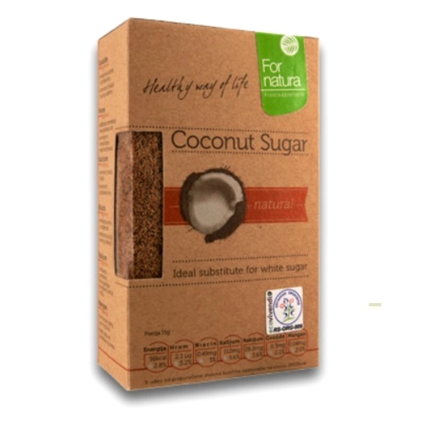 Organski kokosov šećer For natura