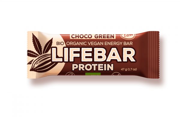 Lifebar čokolada - zeleni protein