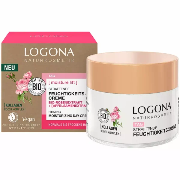 Logona moisture lift dnevna krema za suvu i normalnu kožu prirodna