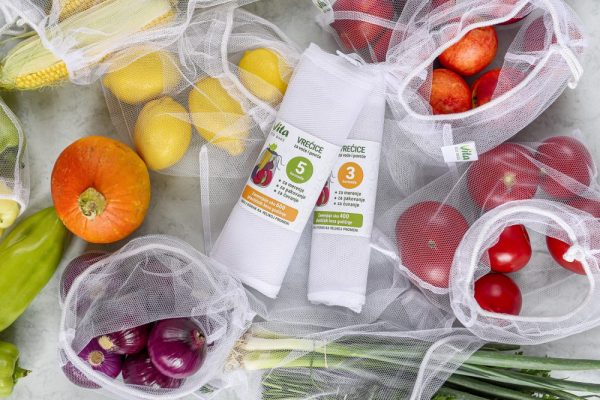 Vrećice eko višekratnu voće povrće 3kom Vita eco bags