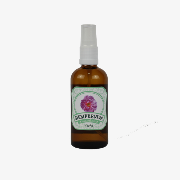 Hidrolat ruža 100ml Siempreviva Oils se koristi kao tonik za lice