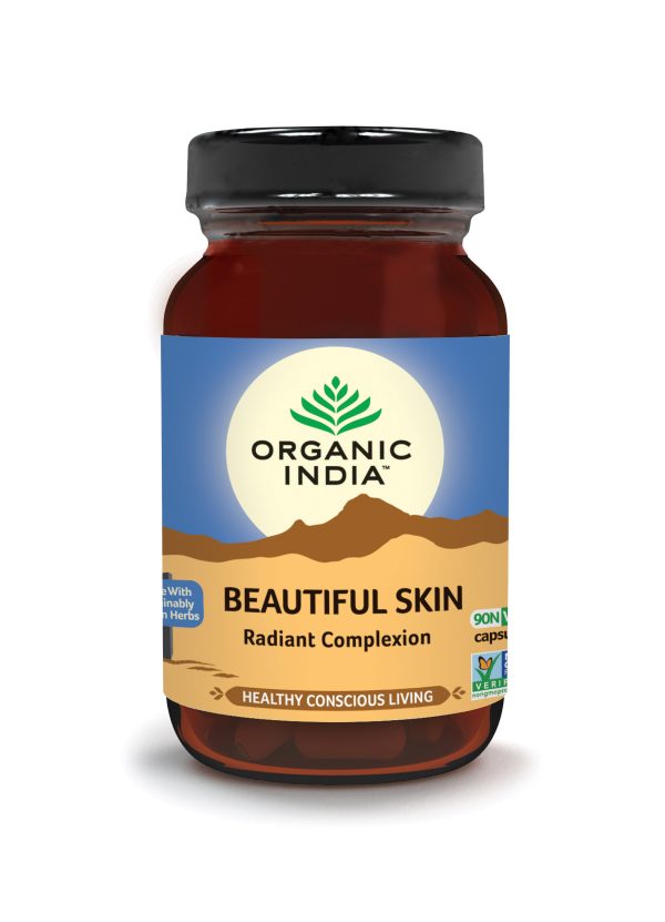Beautiful skin 90 kapsula Organic India podmlađuje i obnavlja kožu poboljšava ten i podstiče zdrav i blistav sjaj kože