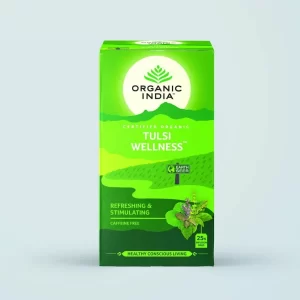 TULSI Wellness 25 kesica Organic India Ašvaganda Moringa