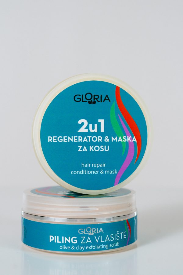 Gloria 2u1 maska i regenerator za kosu
