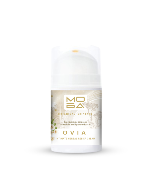 Moba Ovia OVIA Intimate herbal relief krema za negu intimne regije biljna prirodna