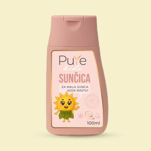Pure sunčica kids - SPF 30+ za decu 100ml prirodna krema za zaštitu dečije kože od sunca