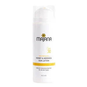 Honey & Moringa sun lotion - losion za zaštitu od sunca SPF30 150 ml Majana losion sa mineralnim filterom cink oksid non-nano