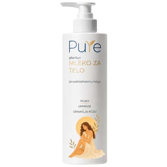 Pure aftersun - mleko za telo bazi kokosa i vanile prirodno