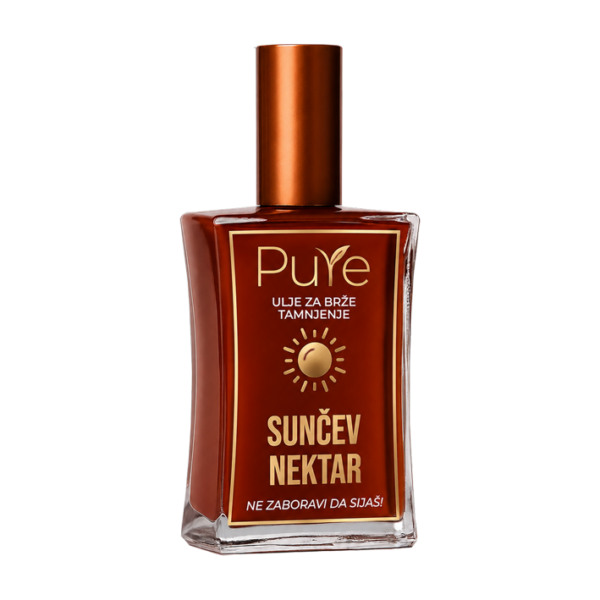 Pure sunčev nektar – ulje za brže tamnjenje Prirodno ulje za sunčanje