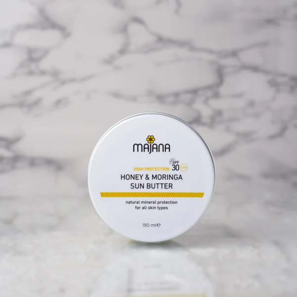Honey & Moringa sun butter - krema za zaštitu od sunca SPF30 150 ml Majana
