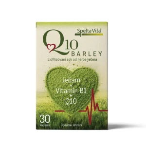 Spelta Vita Q10 Barley 30 kapsula za srce i vitalnost sok od ječma