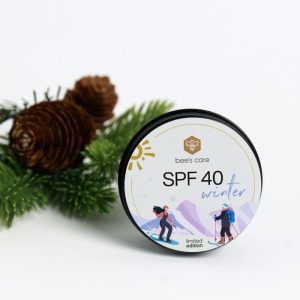 Prirodna krema SPF 40 SKI Limited Edition 30ml Bee’s care non-nano mineralni filter cink-oksid za decu i odrasle