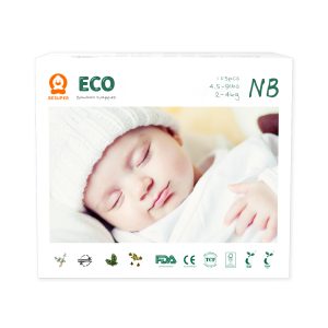 BeSuper Eco Bamboo pelene New Born (2-4kg) 35 kom premium bambusa FSC sertifikatom biorazgradive bez hlora i hlor dioksina