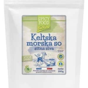 Keltska so siva sitna 200g Bioline Francuska 100% prirodna nerafinisana