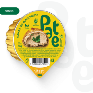 Pate hot - posni namaz od suncokreta veganski bez glutena je i bez boja i konzervanasa prirodni hladno ceđeno