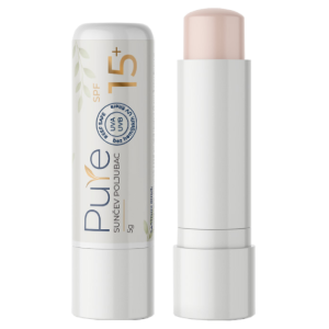 Pure Sunčev poljubac - SPF15+ labelo 5g prirodno sa faktorom zaštite
