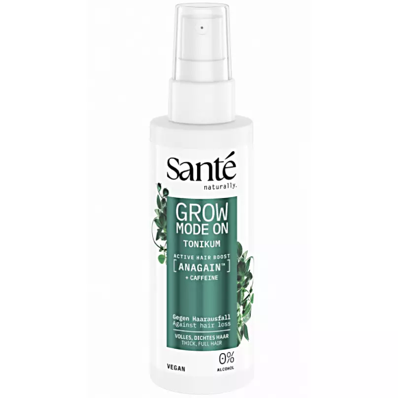 Sante Grow mode on tonik za kosu 75ml prirodni rast jačanje gubitak bez parfema