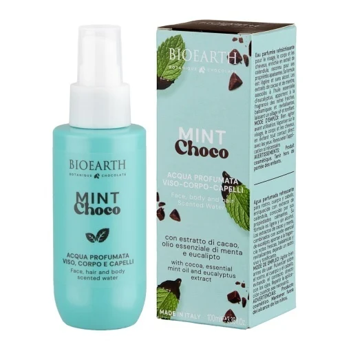 BIOEARTH Mirisna vodica mint/čoko 100ml menta nana Osvežavajuća