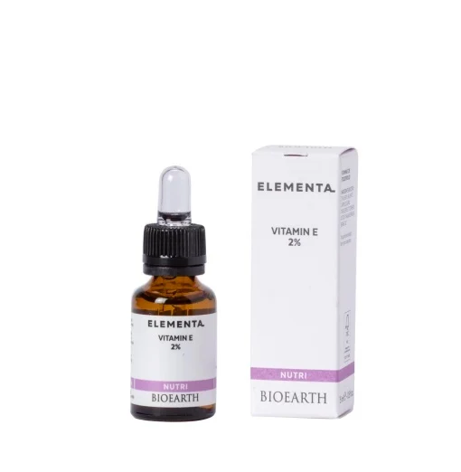 BIOEARTH Vitamin E 2% hranljivi SERUM za lice 15 ml - ELEMENTA linija prirodni organski